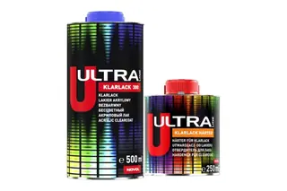 Лак NOVOL ULTRA KLARLACK 300 2К акриловый, банка 0.5 л, с отвердителем 0.25 л 99223-99421