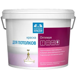 Ленинградские Краски Оптимум краска для потолков 14 кг