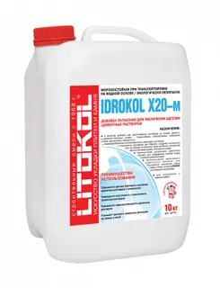 Litokol Idrokol X20-M / Литокол добавка латексная для увеличения адгезии 20 кг