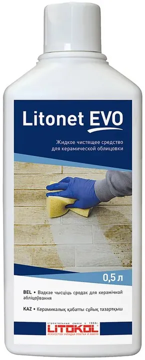 Litokol Litonet Evo / Литокол Литонет Эво средство концентрат для очистки плитки 0,5 л