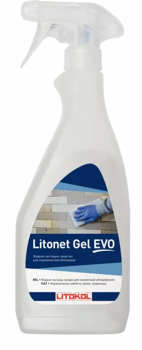 Litokol Litonet Gel Evo / Литокол Литонет Гель средство концентрат для очистки плитки 0,5 л