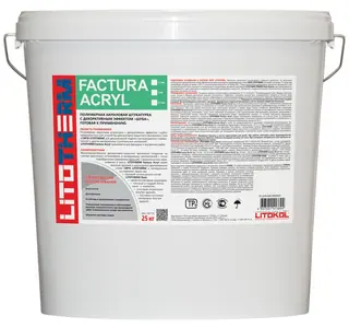 Litokol Litotherm Factura Acryl / Литокол Литотерм декоративная штукатурка акриловая шуба 25 кг
