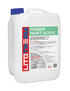 Litokol Litotherm Primer Paint Acryl / Литокол Литотерм грунтовка фасадная акриловая 10 кг
