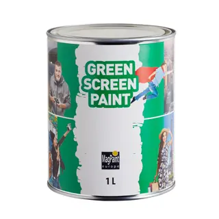 MagPaint Greenscreen Paint / Магпеинт Гринскрин Паинт краска для хромакея 1 л