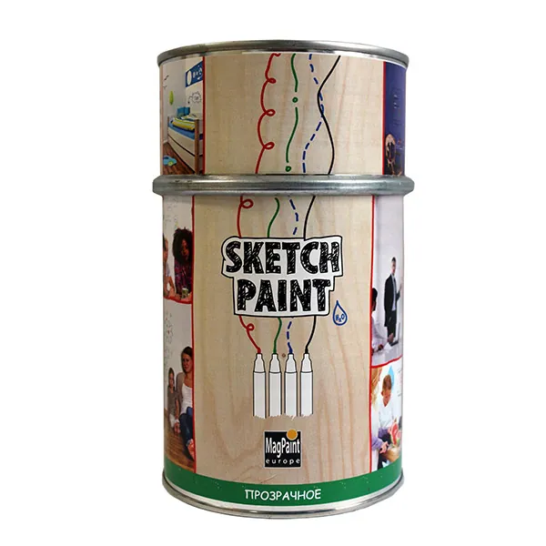 MagPaint Sketchpaint / Магпеинт Скечпеинт Маркерное покрытие бесцветное глянцевое 0,5 л