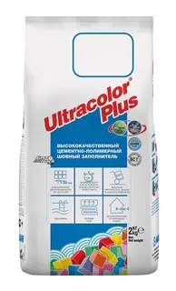 Mapei Ultracolor Plus / Ультра Колор плюс затирка для швов с водоотталкивающим эффектом 5 кг