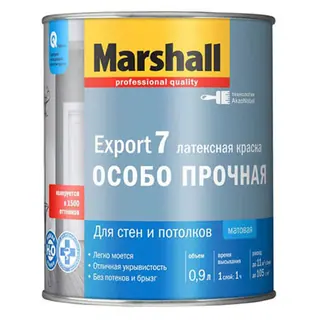 Marshall Export 7 / Маршал Экспорт 7 Особо прочная матовая краска 0,9 л