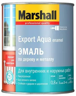 Marshall Export Aqua / Маршал Экспорт Аква универсальная эмаль на водной основе глянцевая 0,8 л