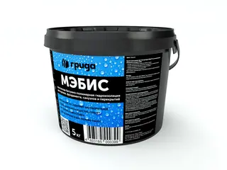 Мастика битумно-полимерная МЭБИС 50 кг. / ГРИДА