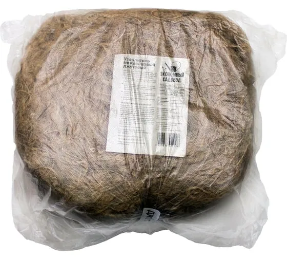 Межвенцовый утеплитель Экономный садовод джут, 150x5-6 мм, 20 м, 300 гр/кв.м