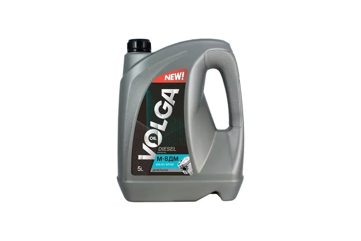 Минеральное моторное масло М-8ДМ 5 л Волга-Ойл