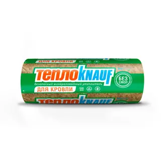 Минераловатный утеплитель Тепло КНАУФ Для Кровли и стен 1230x610x100мм