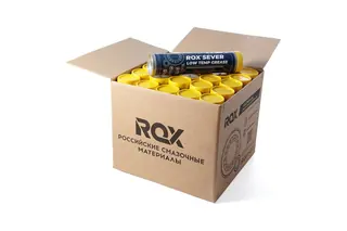 Морозостойкая синтетическая смазка ROX SEVER, коробка 25 туб R620