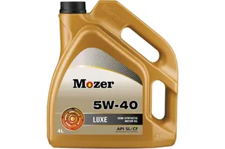 Моторное масло Mozer Luxe SAE 5w-40, API SL/CF, канистра 4 л 4635420