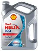 Моторное масло Shell Helix ECO 5W-40 синтетическое