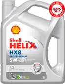 Моторное масло Shell Helix HX8 Professional AG 5W-30 синтетическое