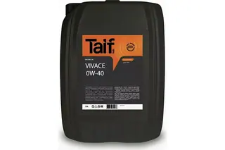 Моторное масло TAIF VIVACE 0W-40 20L SN 211023