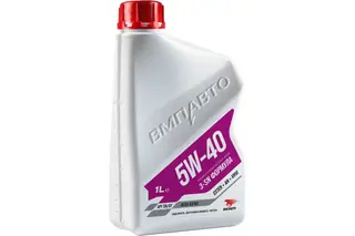 Моторное масло ВМПАВТО 3-sn 5w40 (a3/b4, sn/cf), канистра 1л