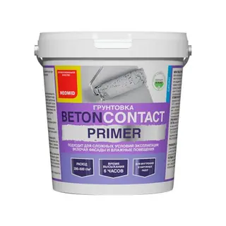 Neomid Betoncontact / Неомид Бетонконтакт грунт адгезионный 1,3 кг