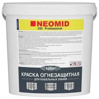 Neomid Kabel 030 / Неомид огнезащитная краска для кабельных линий 6 кг