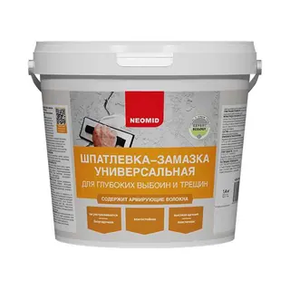Neomid / Неомид шпатлевка для выбоин и трещин 1,4 кг