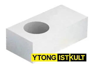 O-блок Ytong (Istkult) 500х250мм с отверстием d160мм