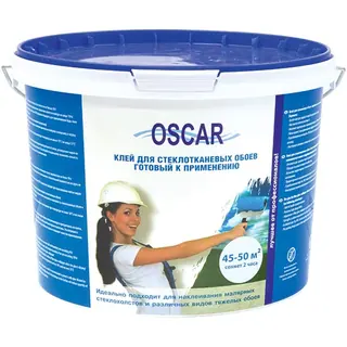 Oscar / Оскар клей для стеклообоев готовый к применению 5 кг