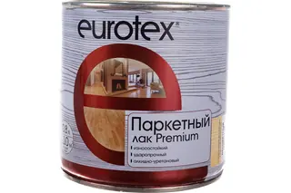 Паркетный лак Eurotex Premium глянцевый 0.8 л 6 15862