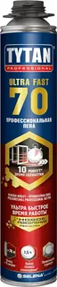 Пена монтажная профессиональная TYTAN professional ULTRA FAST 70, летняя, 870 мл