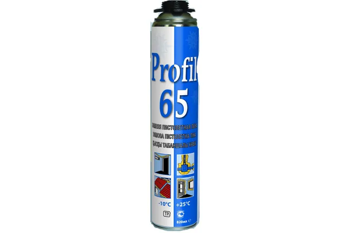 Пена монтажная профессиональная зимняя "SOUDAL Profil 65" 820 мл