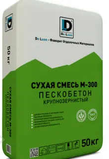 Пескобетон De Luxe М300
