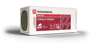 Плита минераловатная ТЕХНОНИКОЛЬ 34 PN Стены и крыши ПРОФ, 1200x600x150 мм, 5,76 м2