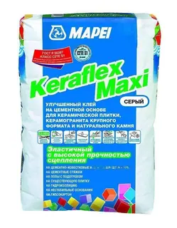 Плиточный клей на цементной основе Keraflex Maxi серый