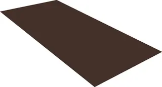 Плоский лист 0,45 Drap RAL 8017 шоколад