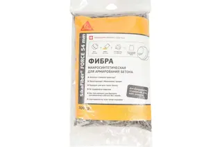 Полипропиленовая фибра для армирования всех типов растворов и бетона SIKA Fiber PPM-12 RU 0.3 кг 674232