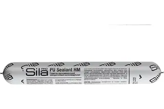 Полиуретановый герметик Sila PRO PU Sealant HM 600 BLACK высокомод., черн. RAL 9004, 600 мл SLPUSBL600_9005