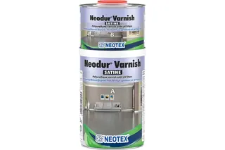 Полиуретановый УФ стойкий прозрачный сатиновый лак NEOTEX Neodur Varnish Satine A 5,2 кг 11893800