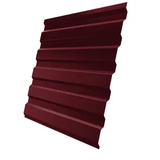 Профнастил С20А Grand Line 0,5 Satin RAL 3005 красное вино