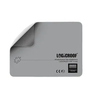 ПВХ мембрана Logicroof V-RP 1,8 мм серая 2,10x15 м