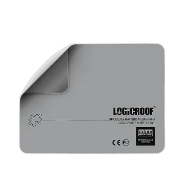 ПВХ мембрана Logicroof V-RP 2,0 мм серая 2,10x15 м