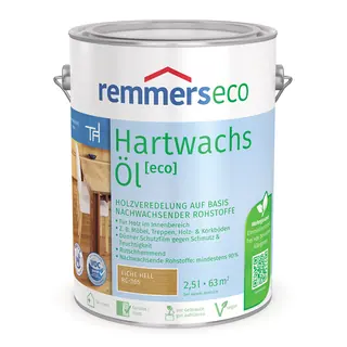 Remmers Hartwachs-Oil Eco / Реммерс Хард Вакс Ойл Эко масло с твердым воском для пола и мебели 0,75 л