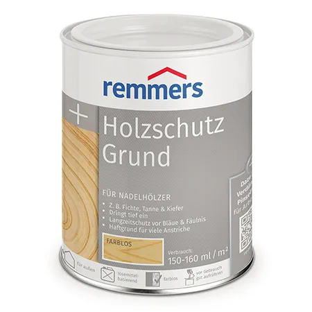 Remmers Holzschutz-Grund / Реммерс грунт пропитка для древесины влагорегулирующая 20 л