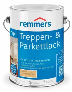 Remmers Treppen Parkettlack / Реммерс паркетный лак на водной основе шелковисто глянцевый 0,75 л