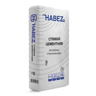 Ровнитель для пола цементный Habez-Gips "Стяжка"