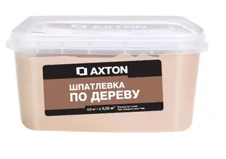 Шпатлёвка Axton для дерева 0.9 кг цвет белое масло