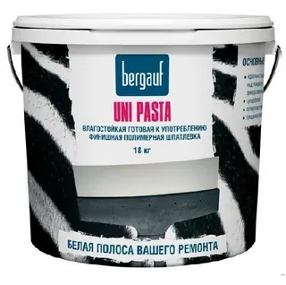 Шпатлевка финишная Bergauf Uni Pasta 18 кг
