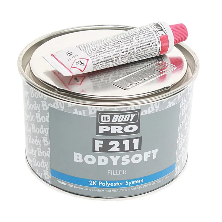 Шпатлевка полиэфирная SOFT 211 0.9кг BODY 2112300011