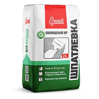 Шпатлевка полимерная "Финишная КР" 20 кг