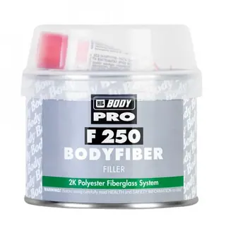 Шпатлевка со стекловолокном HB BODY 250, 0,25 кг