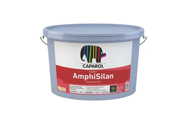 Штукатурка Capatect AmphiSilan Fassadenputz Fein 25 кг CAPAROL